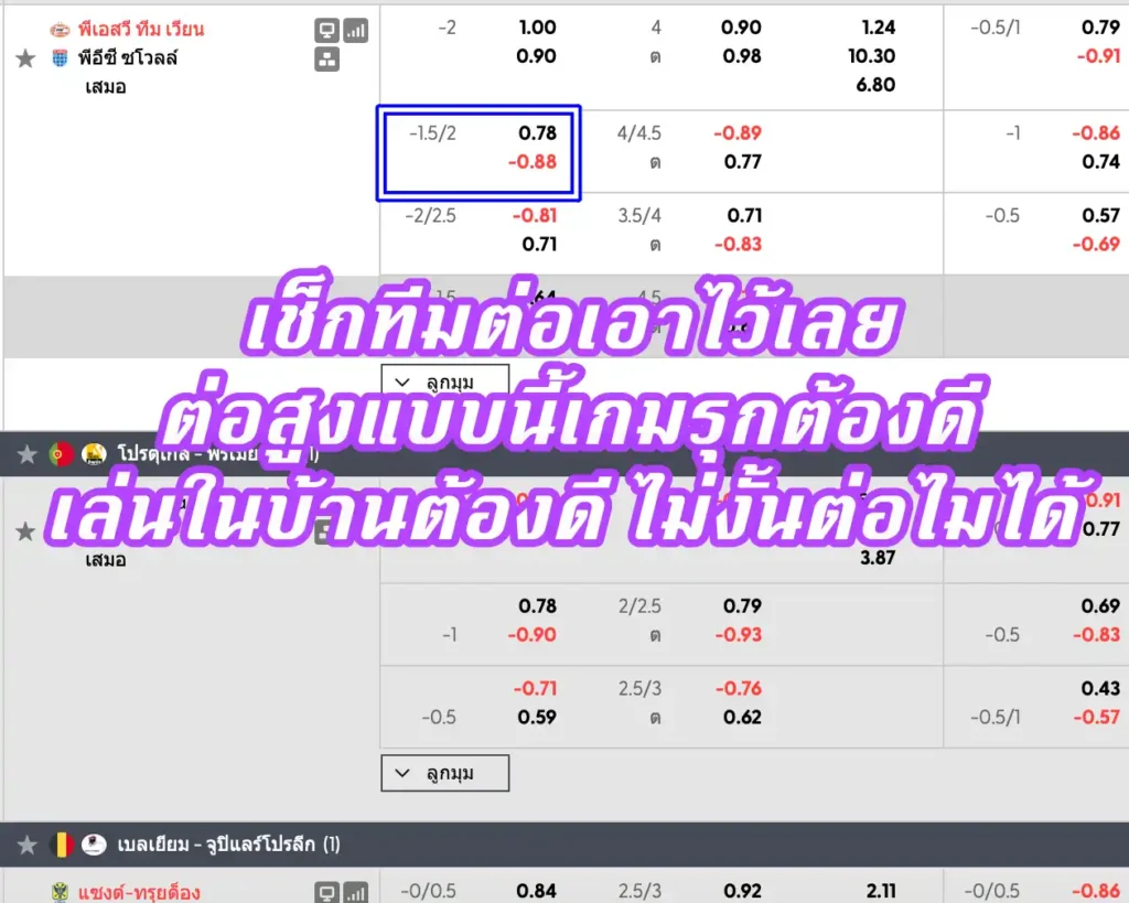 ราคาบอล 1.75 (ลูกครึ่งควบสอง)